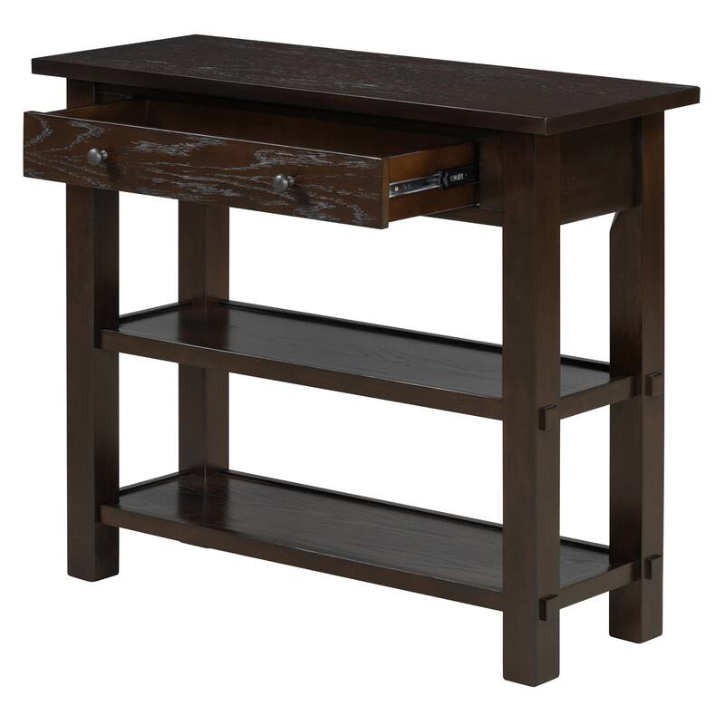 Modern Storage Entryway Table