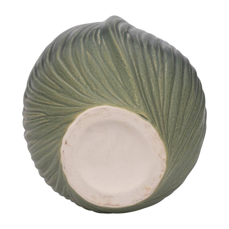 Ceramic Stylish Rubpert Contemporary Vase - Green