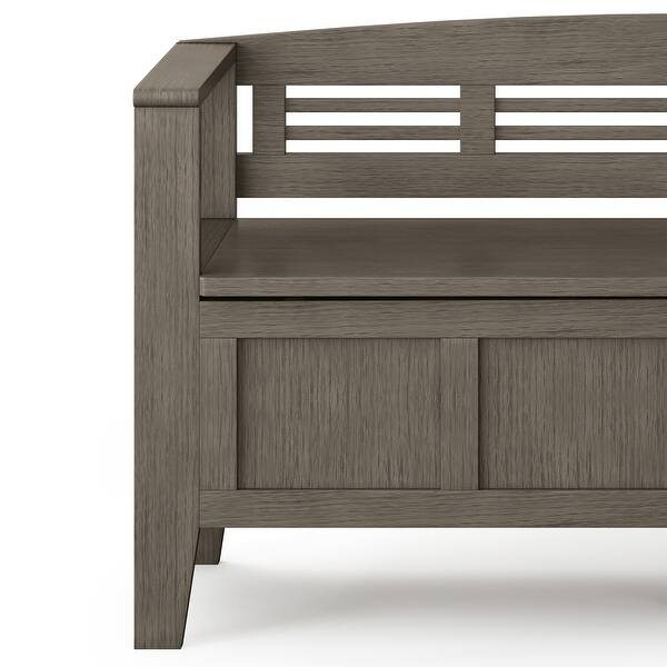 Wyndenhall Chandler Solid Wood 48 Inch Wide Rustic Entryway Storage Bench 48 X 17 X 25 2 48 X 17 X 25 2 Overstock 9088917 #12 is a massive, rustic locker room. wyndenhall chandler solid wood 48 inch