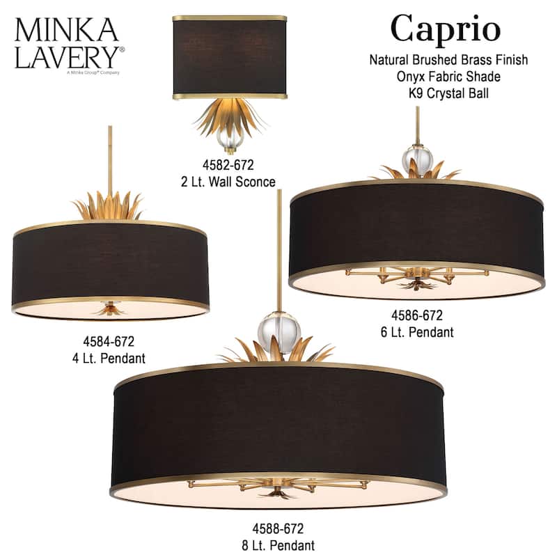 Minka Lavery 4588 Caprio 8 Light 41" Wide Multi Light Pendant with