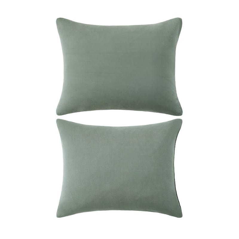 Tommy Bahama Paradisio Cotton Green Reversible Comforter Set