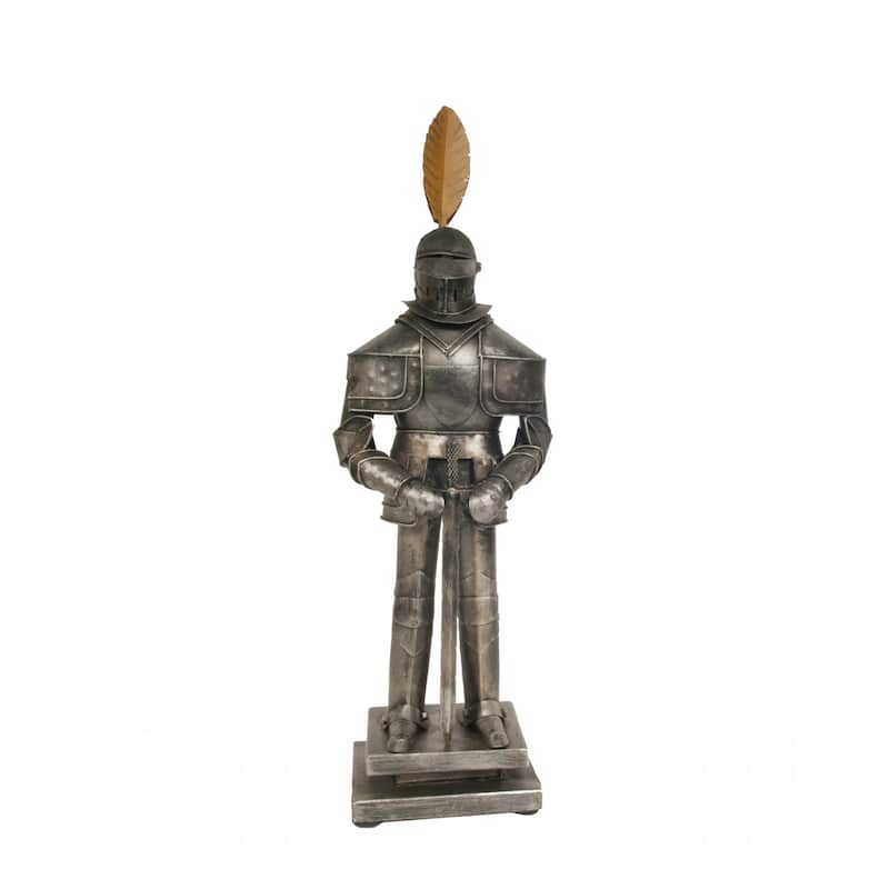 HomeRoots Medieval Armor Suit Tin Antique Decor - 4.75' X '21' X '6.5