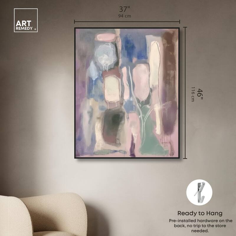 Silk and Satin III Canvas by Art Remedy