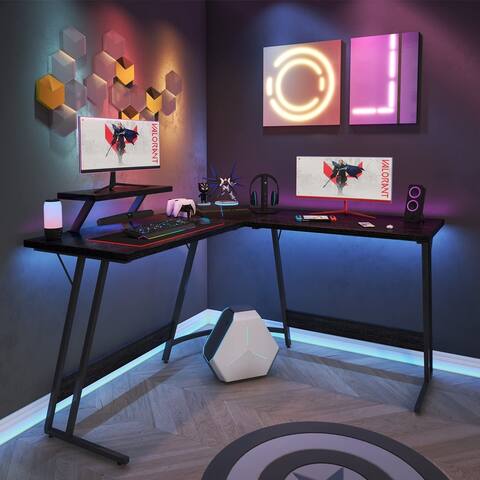 Homall L Shaped Gaming Desk Computer Corner Desk Pc Desk Table