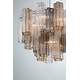 preview thumbnail 4 of 9, Crystorama Lighting Group ADD-306-AU Addis 6 Light 20" Wide Waterfall