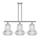 Option Brushed Satin Nickel / Clear Spiral Fluted