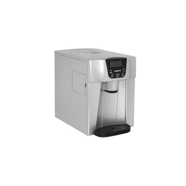 Shop Igloo Ice227 Silver Compact Ice Maker And Water Dispenser