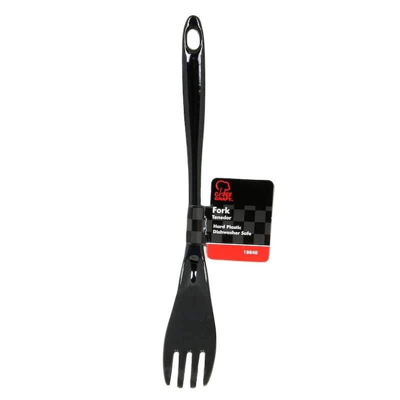Chef Craft 11.5" Long Melamine Turner Fork Kitchen Utensil