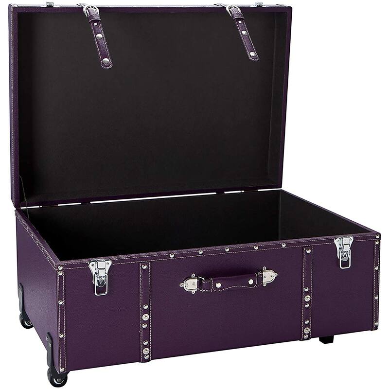 Texture® Brand Trunk - Downtown Purple by DormCo