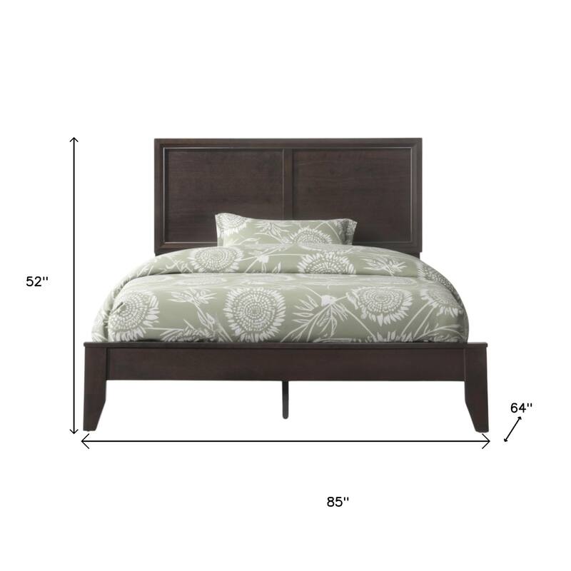 Queen Espresso Bed