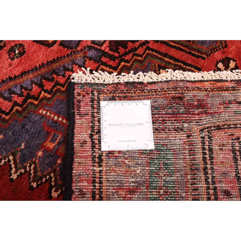 ECARPETGALLERY Hand-knotted Andelz Red Wool Rug - 4'1 x 6'8