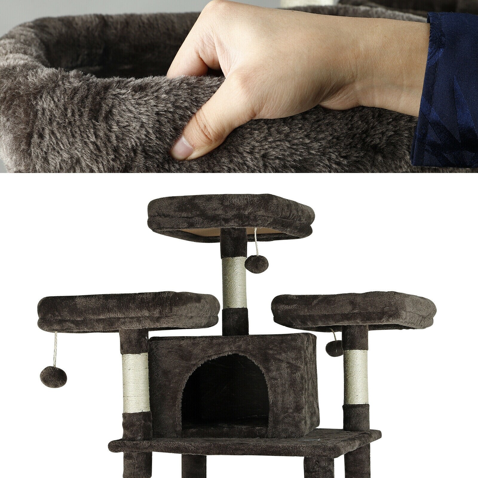 65 traditional cat tree