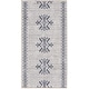 preview thumbnail 17 of 19, New Concept Washables Machine Washable Series 1 Indoor only Geometric Area Rug 2' x 3' 9" - Charcoal - Rectangle