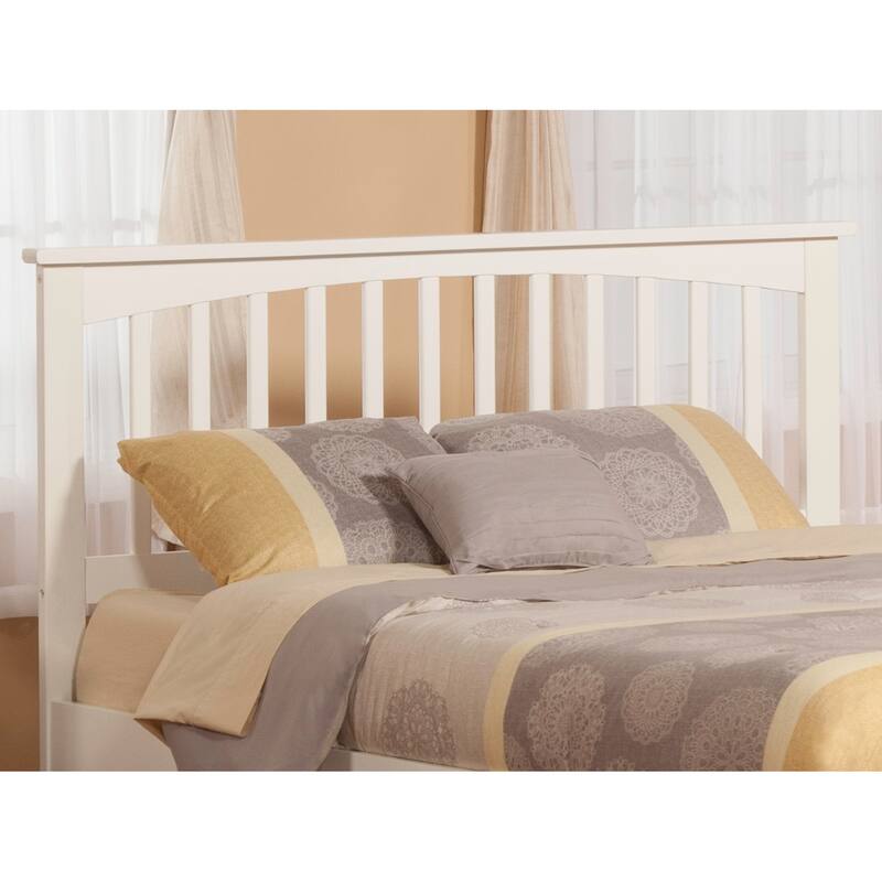 Mission Headboard with USB Charging Station