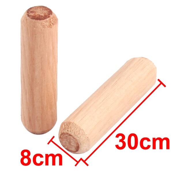 6 x 30mm Dowel Pins 200pk Furniture Wood Plute Pins