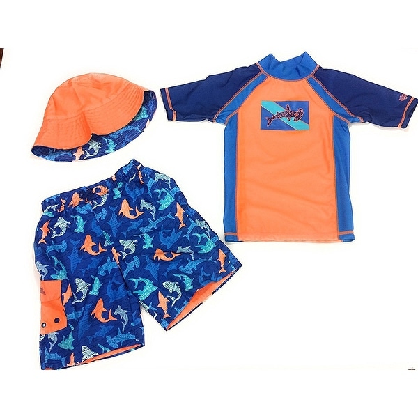 Shop Uv Skinz Boys 3 Piece Swim Set Upf 50 Sun Protection