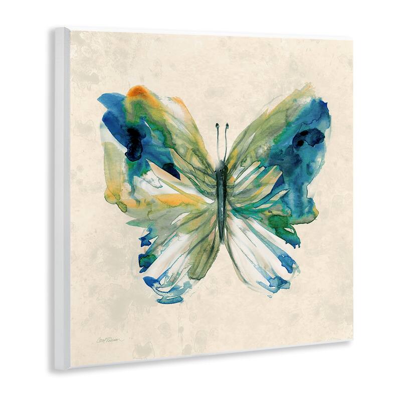 Stupell Vivid Abstract Butterfly Wings Wall Plaque Art Design By Carol Robinson