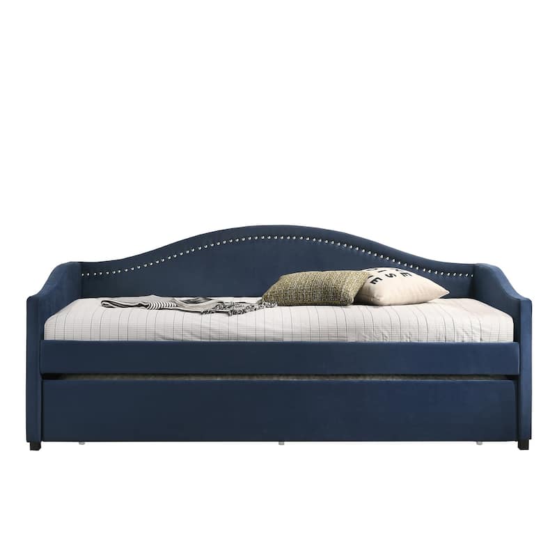 Clanton Upholstered Daybed with Trundle