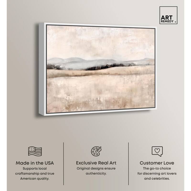 Distant Hills I Canvas by Art Remedy
