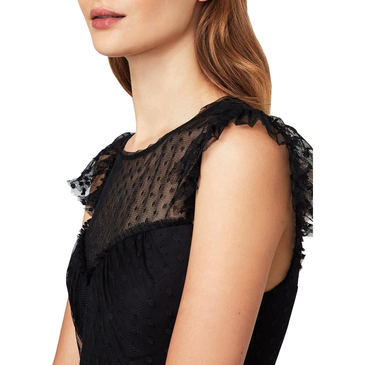 bcbg mesh dress