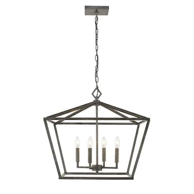 Millennium Lighting Metal 4 Light Pendant Fixture