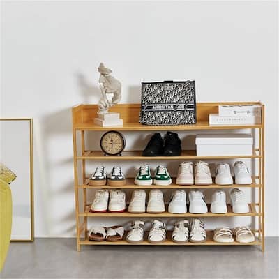Shoe Rack - 10.6"D x 39.4"W x 30.7"H