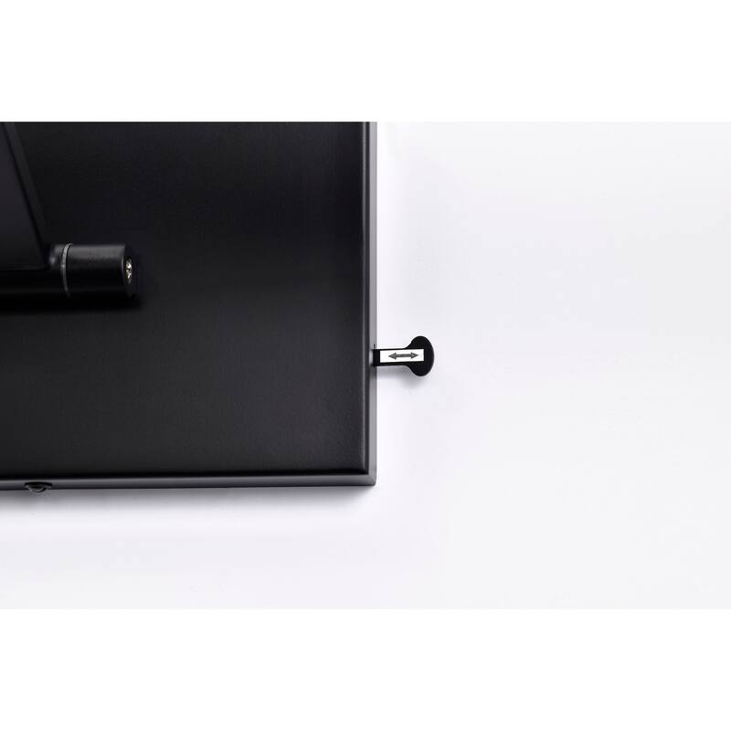 Hazel 3 Foot LED Picture Light 3 CCT Selectable Black Finish Acrylic Lens
