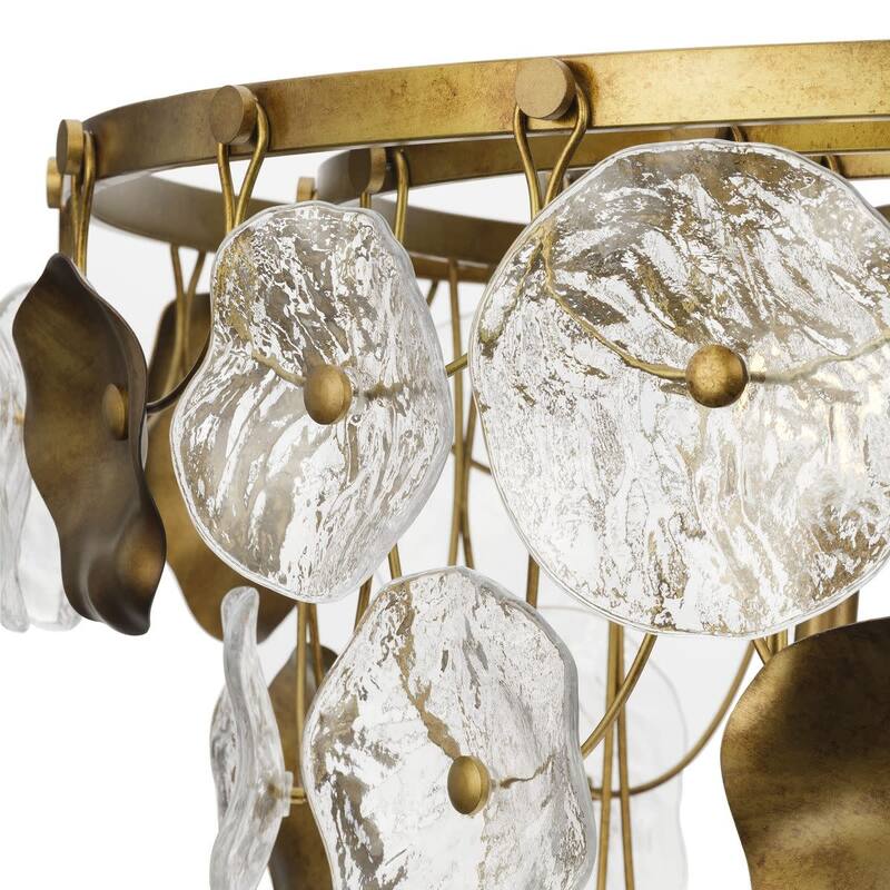 Progress Lighting P400365 Loretta 9 Light 36" Wide Ring Chandelier