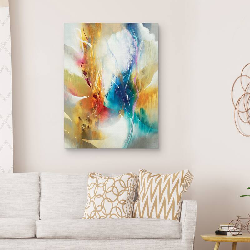 Scented Flicker by K. Nari Canvas Art Print
