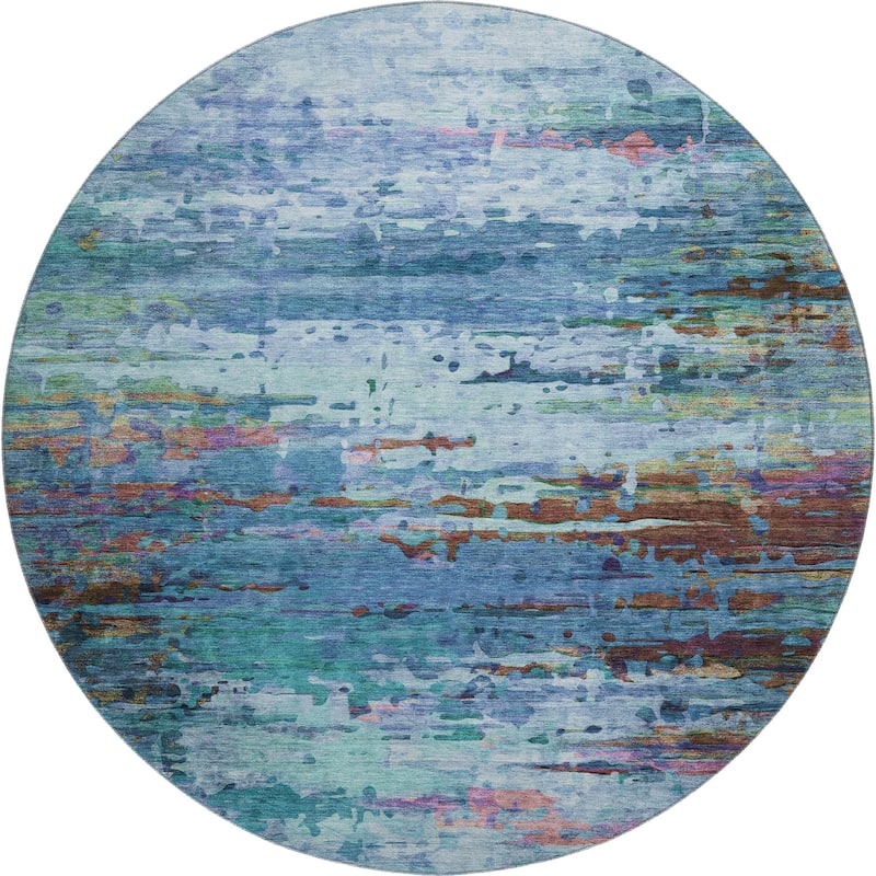 Premium Washable Super Soft Abstract Ombre Mayfield Rug