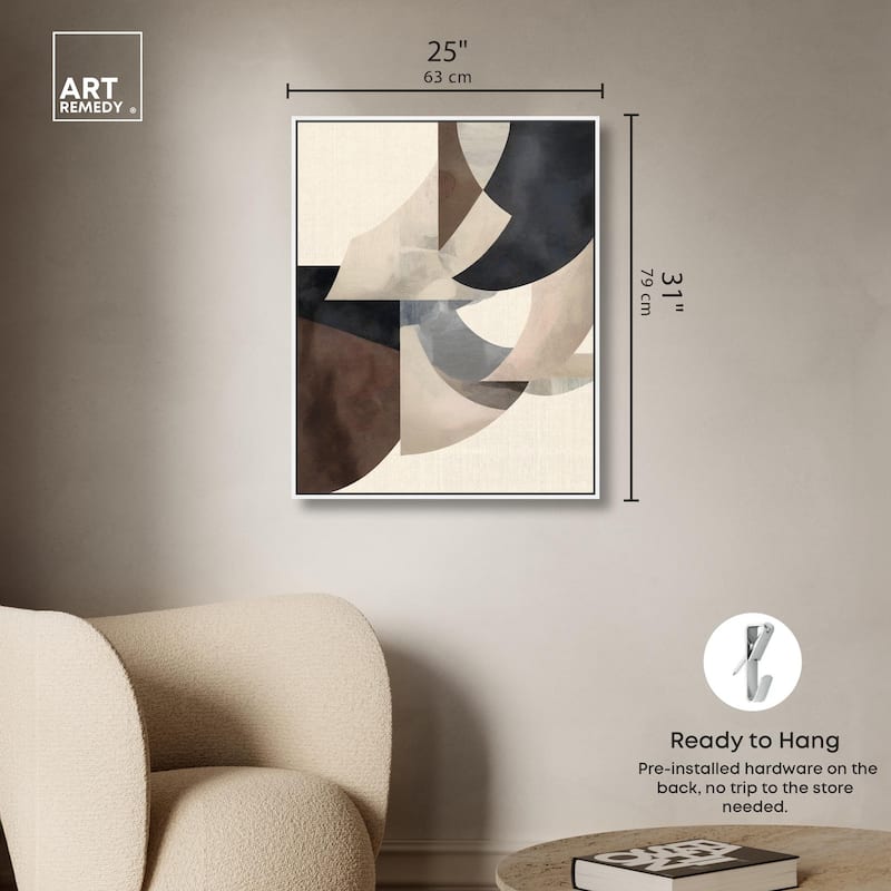 Planar Curves Canvas by Art Remedy