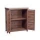 preview thumbnail 28 of 28, GDFStudio - Outdoor Wooden Potting Bench with Metal Tabletop Workstation and Storage Cabinet