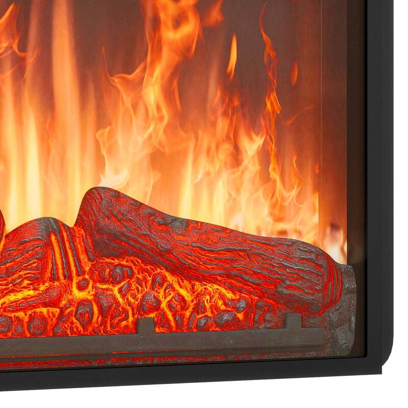 Moasis 24 Inch W Electric Fireplace Insert