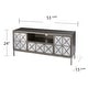 preview thumbnail 11 of 9, SEI Furniture Mirrored Media TV Stand for TV's up to 51"