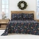 preview thumbnail 53 of 56, Linery & Co. Christmas Turkish Cotton Double-Brushed Flannel Bed Sheet Set Full - Nutcracker