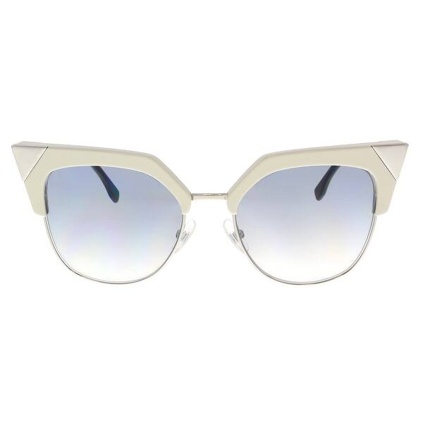 Shop Fendi 0149 S 0tly Ek Off White Cat Eye Sunglasses 54 18