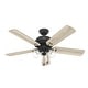 preview thumbnail 5 of 15, Hunter 52" Shady Grove Ceiling Fan with LED Light Kit/ Pull Chain, Standard or Flush Mount - Casual, Transitional