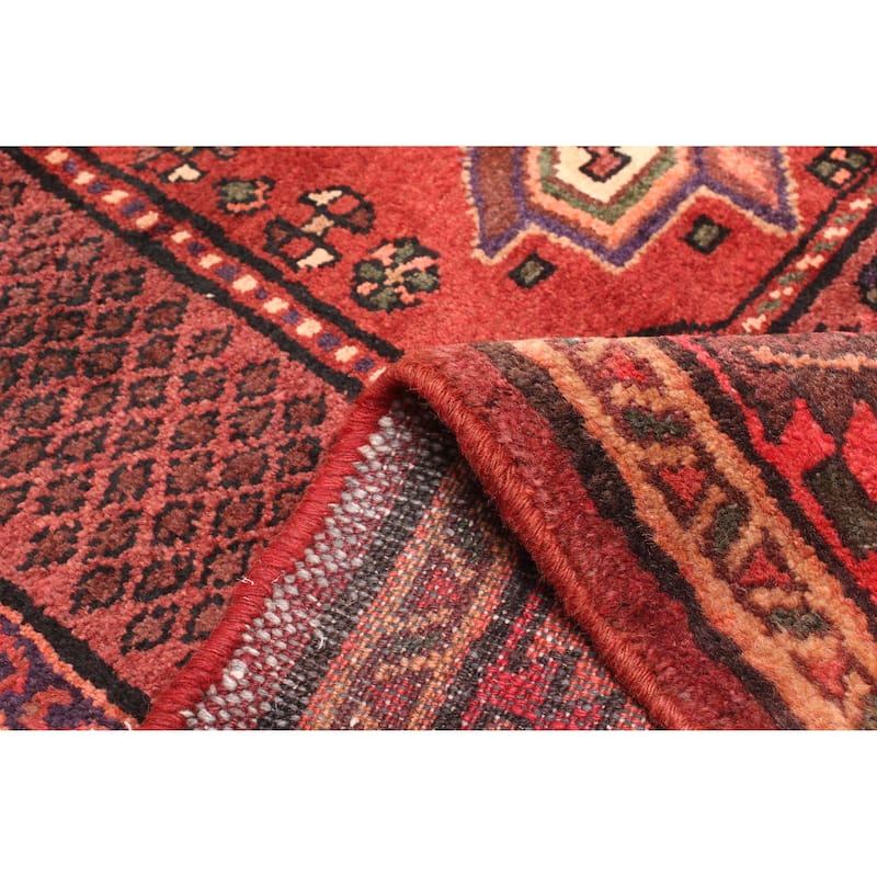 ECARPETGALLERY Hand-knotted Konya Anatolian Red Wool Rug - 4'4 x 6'5