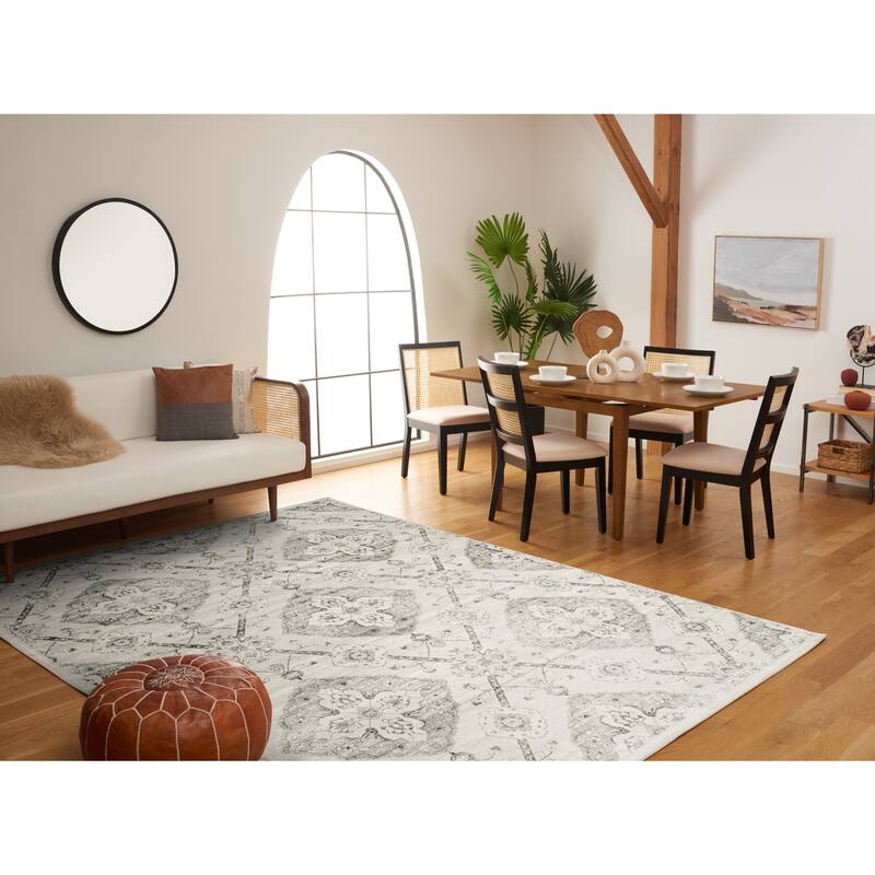 SAFAVIEH Carnegie Raghad Modern Distressed Oriental Rug
