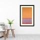 preview thumbnail 5 of 4, Framed Art Print 'Untitled, 1954' by Mark Rothko 29 x 43-inch