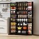preview thumbnail 2 of 8, Gymax 65-inch Kitchen Pantry Cabinet w/ 16 Door Shelves & 6 Adjustable