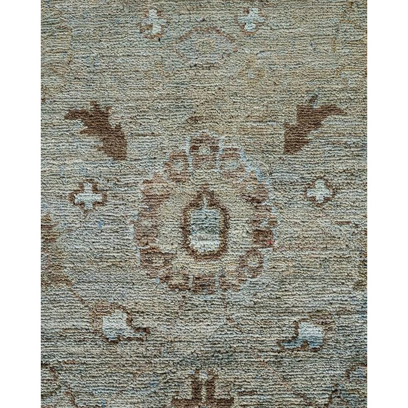 Vibrance, One-of-a-Kind Hand-Knotted Area Rug - Gray, 3' 10" x 5' 10" - 3' 10" x 5' 10"