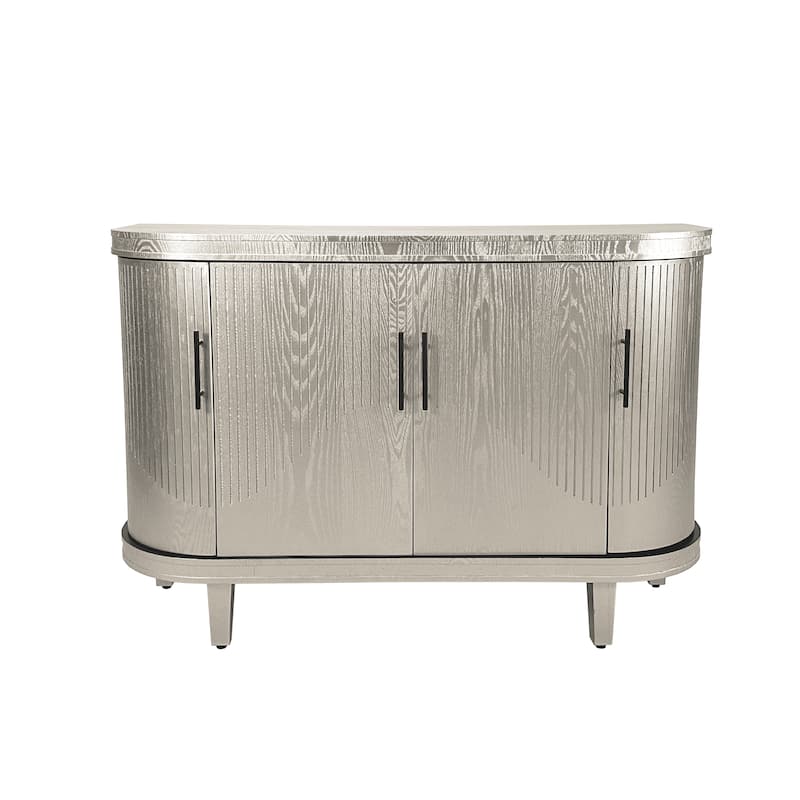 Storage Cabinet Wooden Console Table Coffee Bar Cabinet