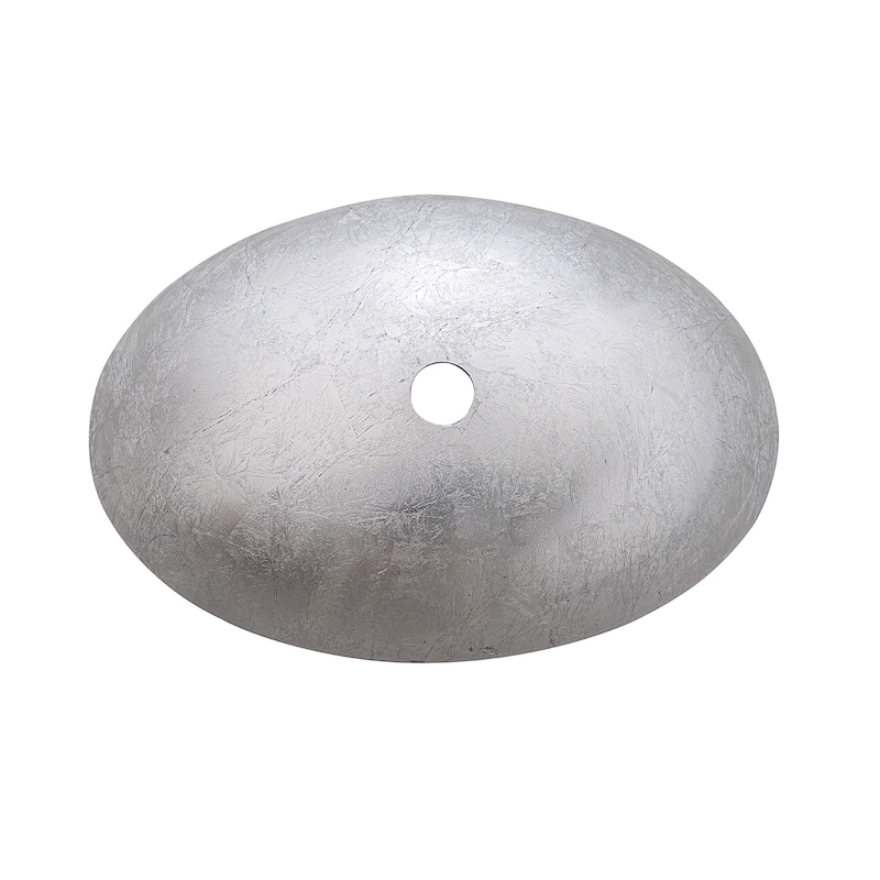 Fine Fixtures modern glass Vessel Oval 20 X 14