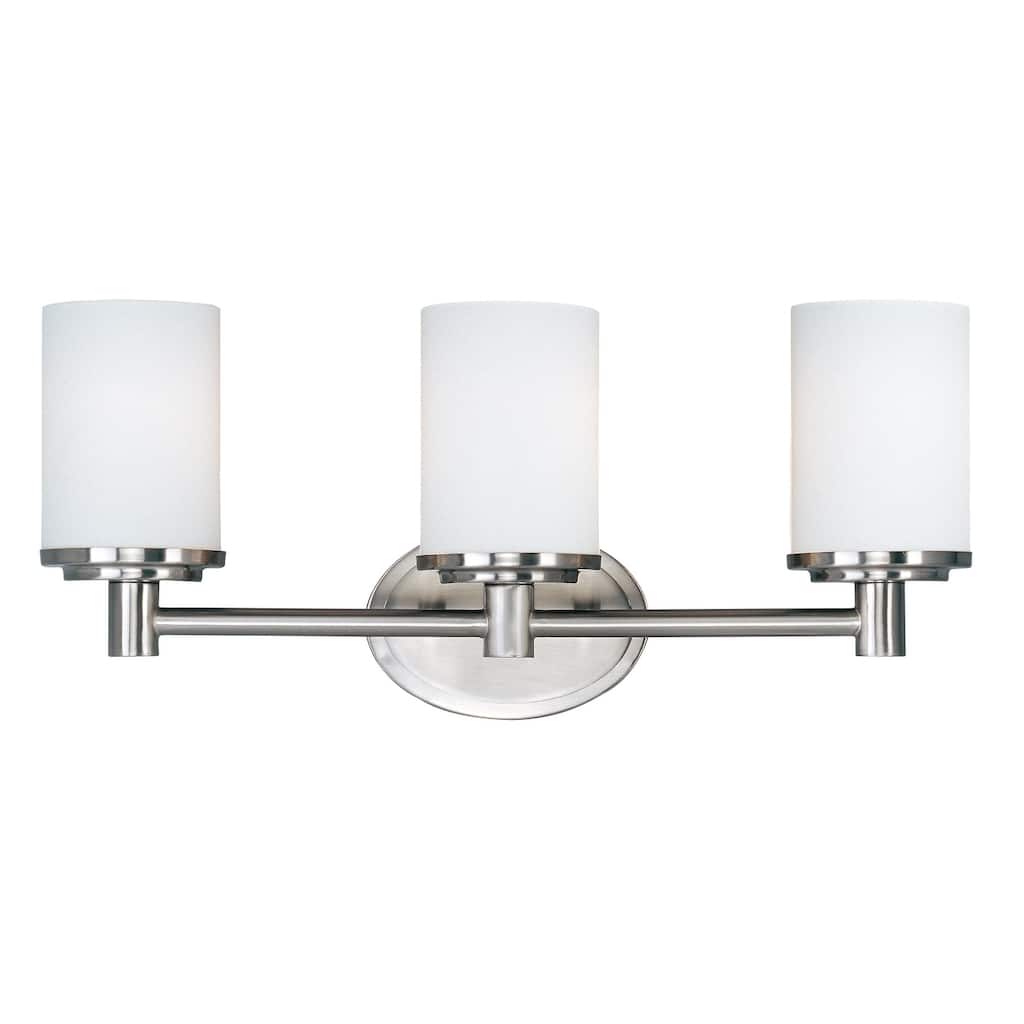 Cylinder 3-Light Bath Vanity