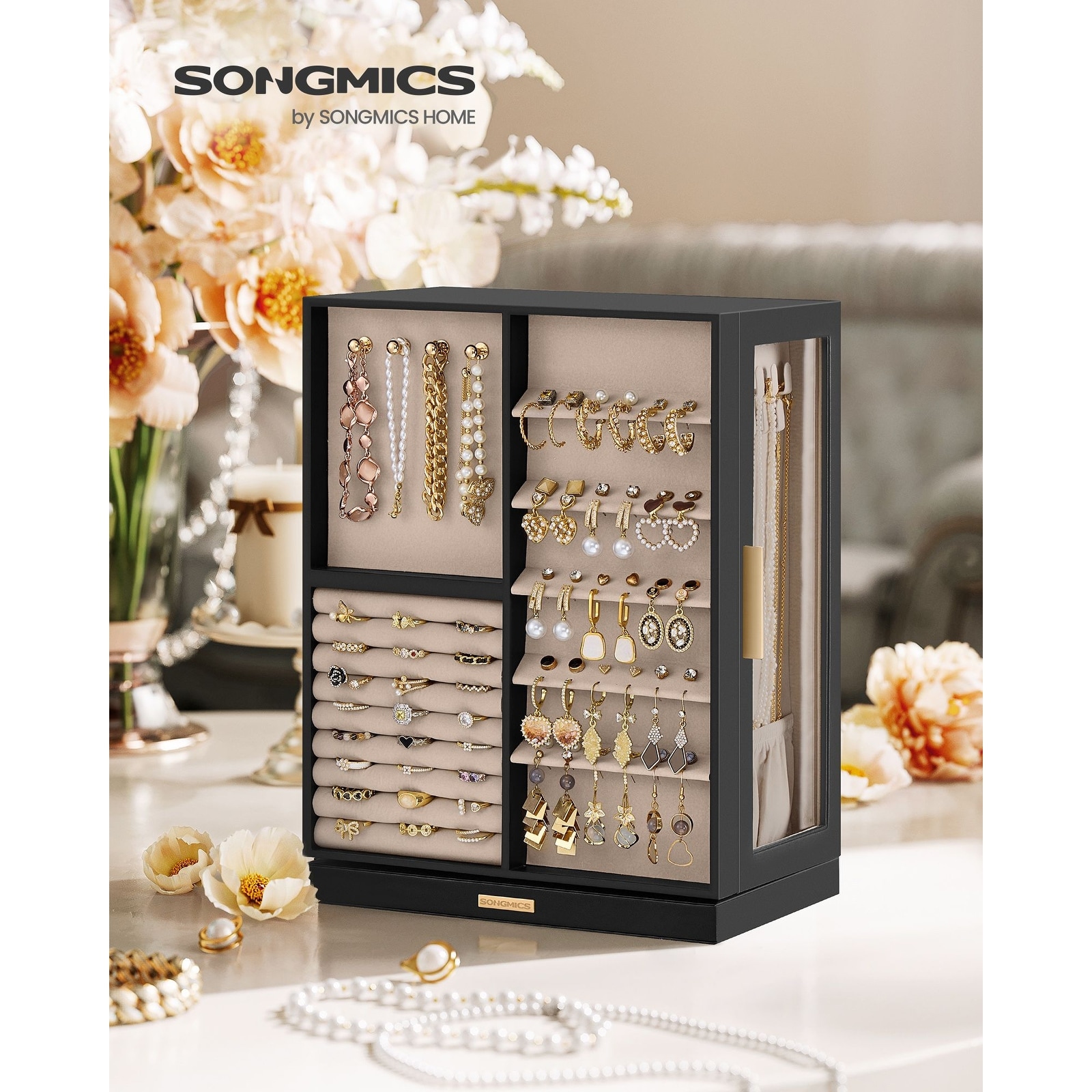 Jewelry Organizer Metal Jewelry Armoires Bed Bath Beyond