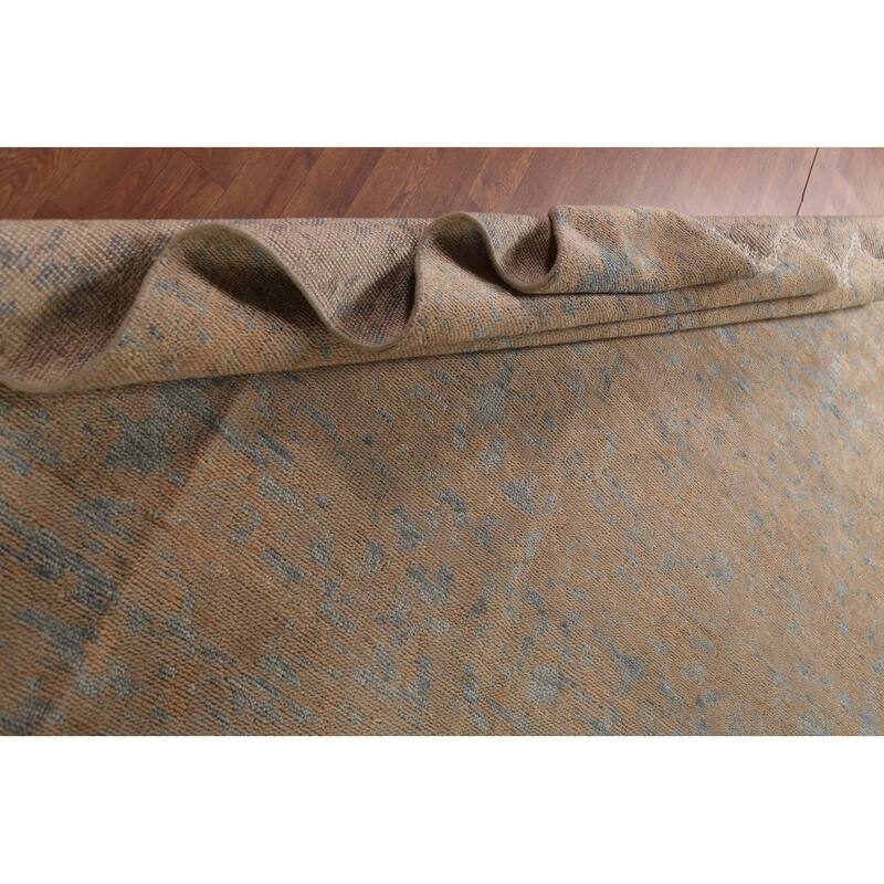 Heriz Serapi Indian Area Rug Handmade Wool Carpet - 7'9"x 10'0"