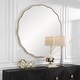 preview thumbnail 3 of 4, Uttermost 09943 Aneta 60" Diameter Circular Beveled Accent Mirror