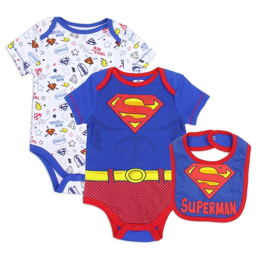 Superman 3 Pack Bodysuits 0//3 And 3//6 Months SALE Paw Patrol