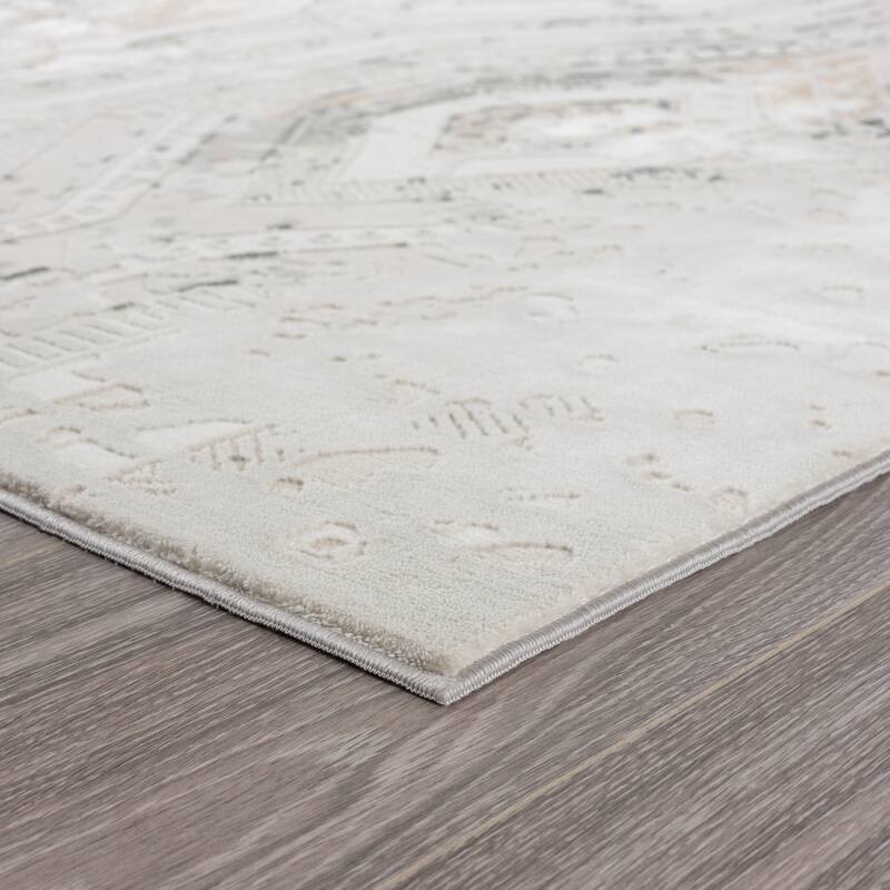 Sosa Distressed Abstract Area Rug By HomeRoots